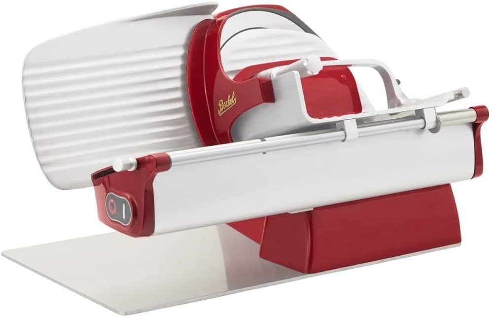 YesEatIs Berkel - Home Line 200 plus + Messer-Abnehmer (Rot)