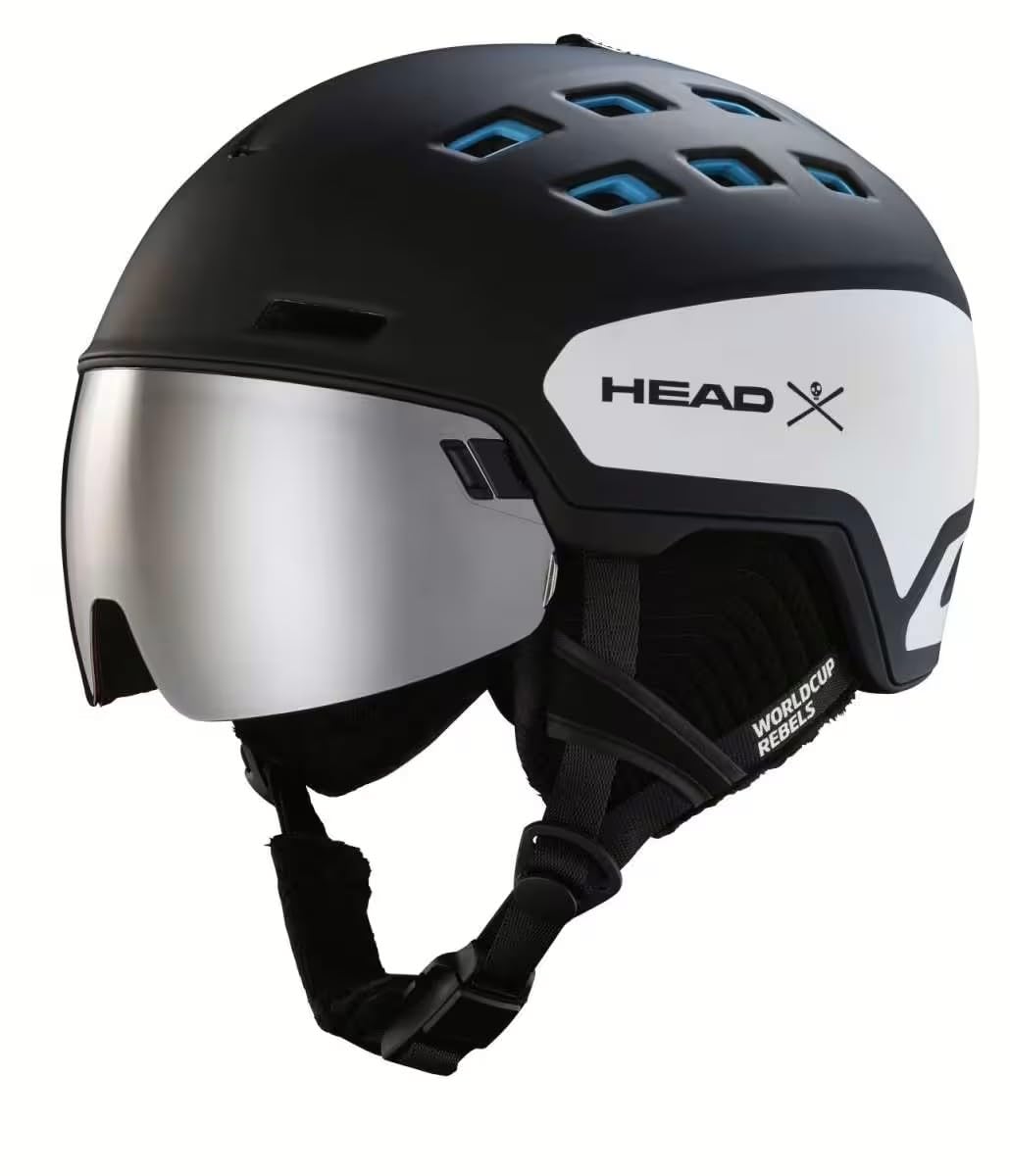 HEAD Radar Skihelm Snowboardhelm mit Visier Unisex Collection 2023/24 52-55 cm WCR, 52-55 cm WCR