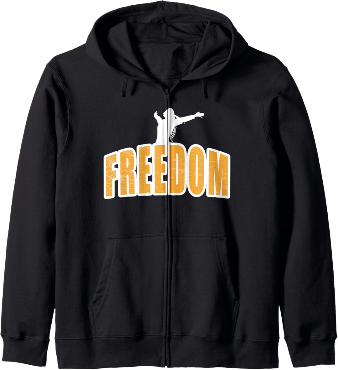 Freedom Freiheit Frauenpower Frau Selbstbewusst Feminismus Kapuzenjacke