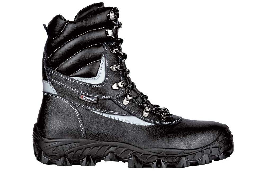 Cofra FW100-000.W39 NEW RODANO S3 SRC Sicherheitsstiefel, Schwarz, Grösse 39 39 EU, 39 EU
