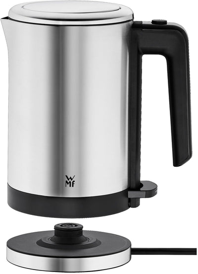 WMF KÜCHENminis Wasserkocher 0,8 l, 1800 W, Reisewasserkocher, cromargan matt/silber