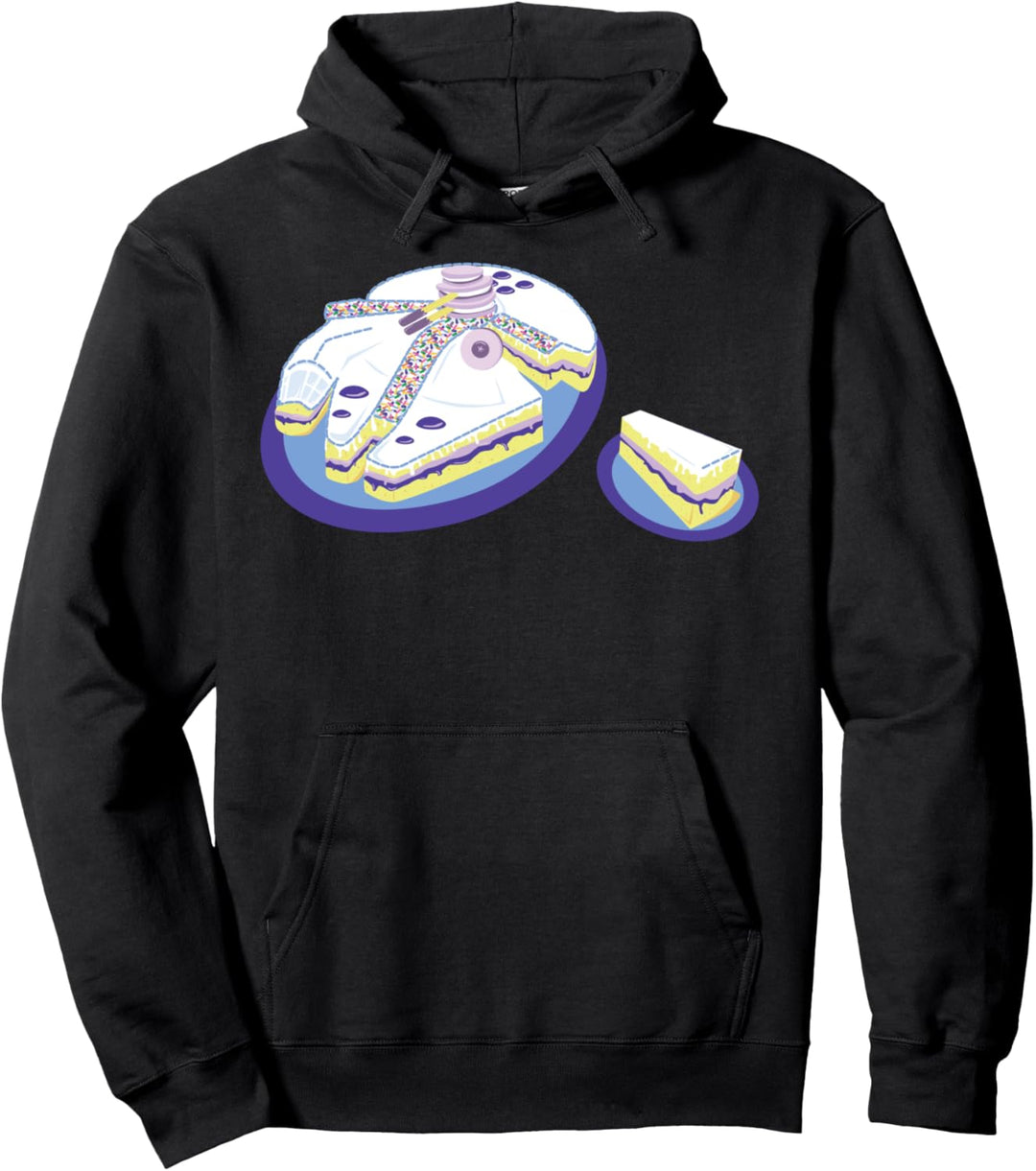 Star Wars Falcon Birthday Cake Pullover Hoodie