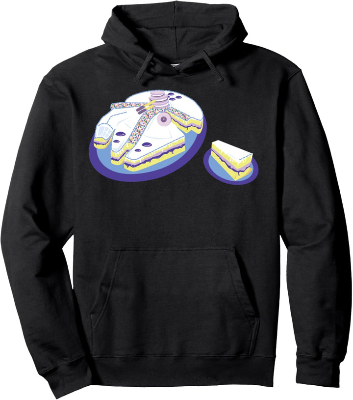 Star Wars Falcon Birthday Cake Pullover Hoodie