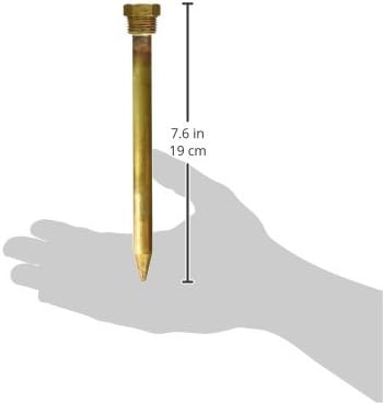 TA Heimeier Tauchhülse Messing 1/2 Zoll x 186 mm, 6602-00.363