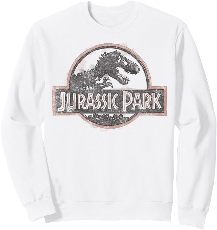 Jurassic Park Classic Distressed Logo Sweatshirt
