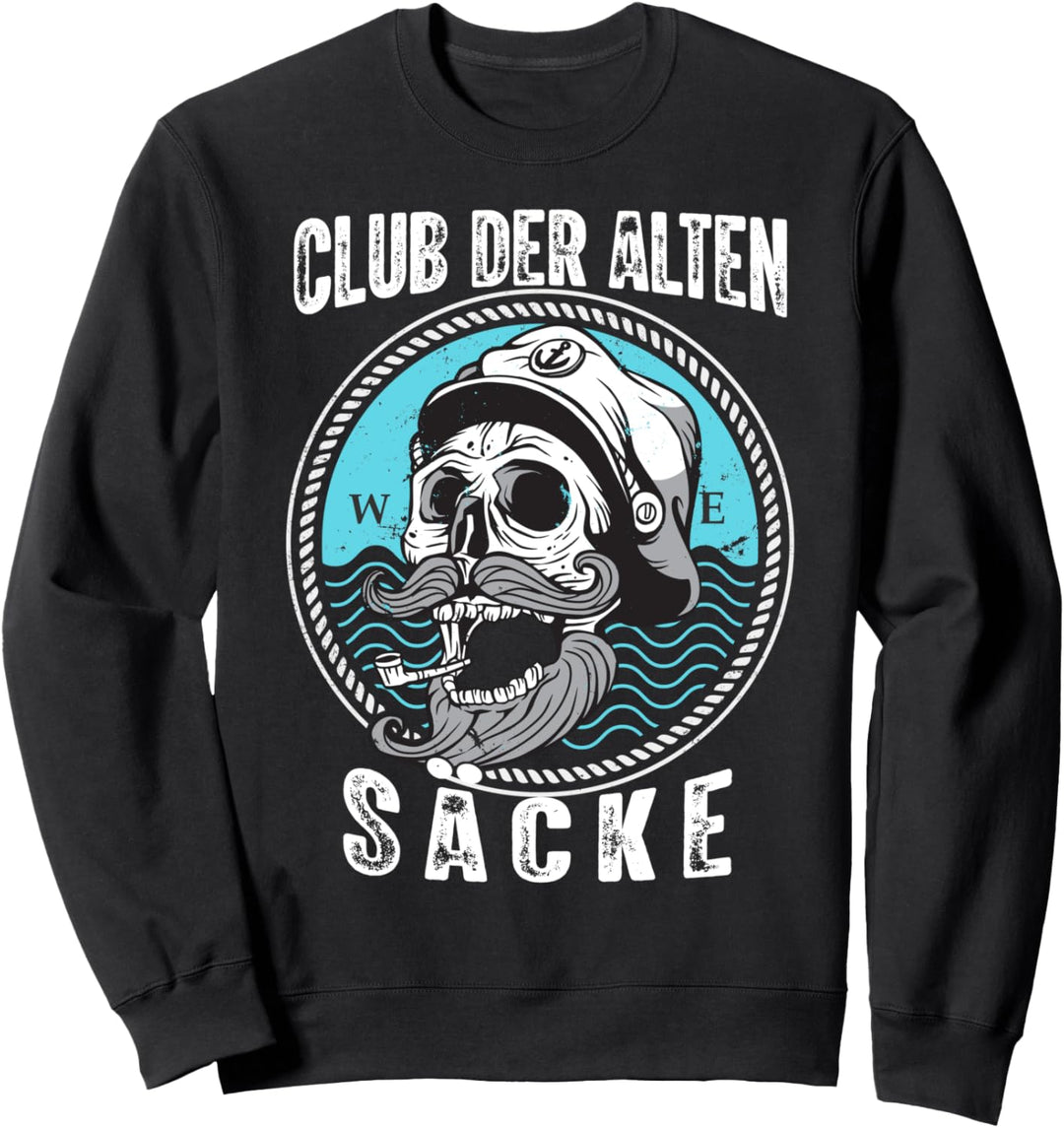 Club der alten Säcke - Lustiges maritimes Herren Spruch Sweatshirt