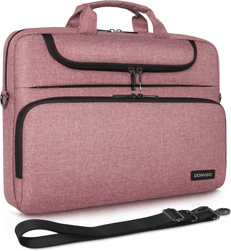 DOMISO 15-15,6 Zoll Wasserdicht Laptop Tasche Aktentasche Schultertasche Notebooktasche für 15.6" Le