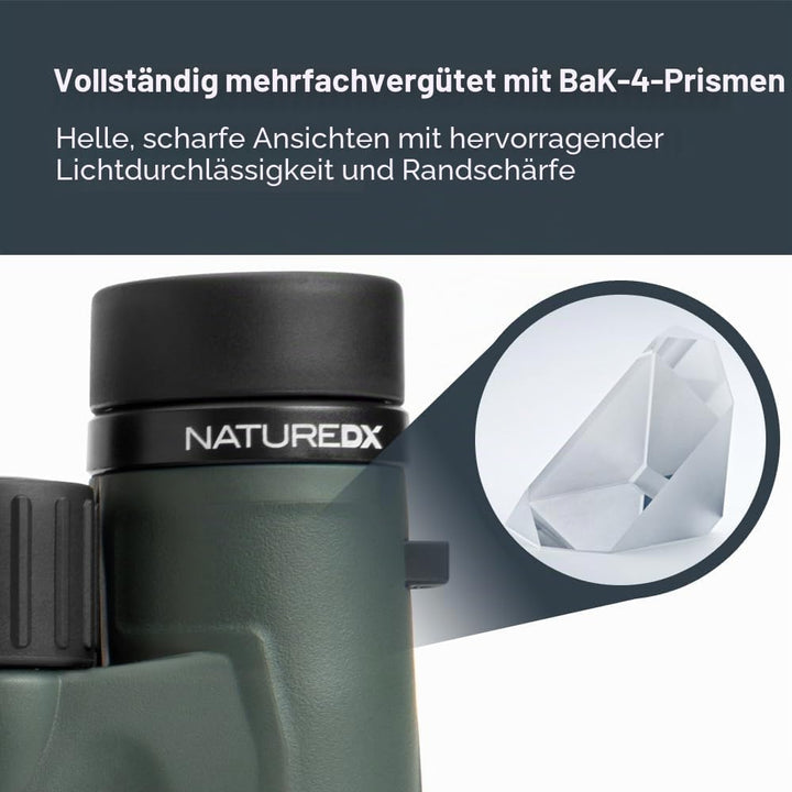 Celestron 71331 10 x 32 DX Nature Fernglas – Grün Nature DX 10 x 32 Dachprisma, Nature DX 10 x 32 Da