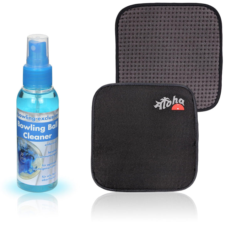 Set Shammy Grip Pad & Bowling-Exclusive 100 ml Bowling Ball Cleaner