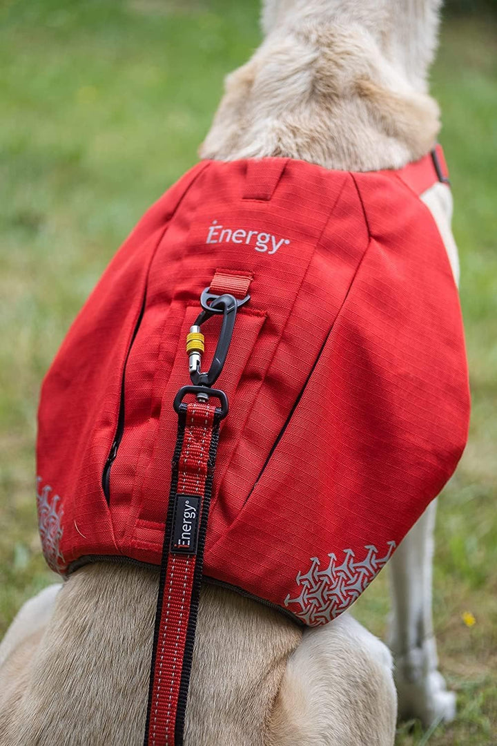iEnergy™ MIC Hundegeschirr mit Zwei Seitentaschen &amp; ideal für Kurzausflüge, Atmungsaktives, reflekti