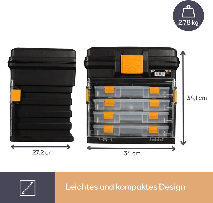 Perel OM14H 14 Zoll Hobby, Werzeugkisten