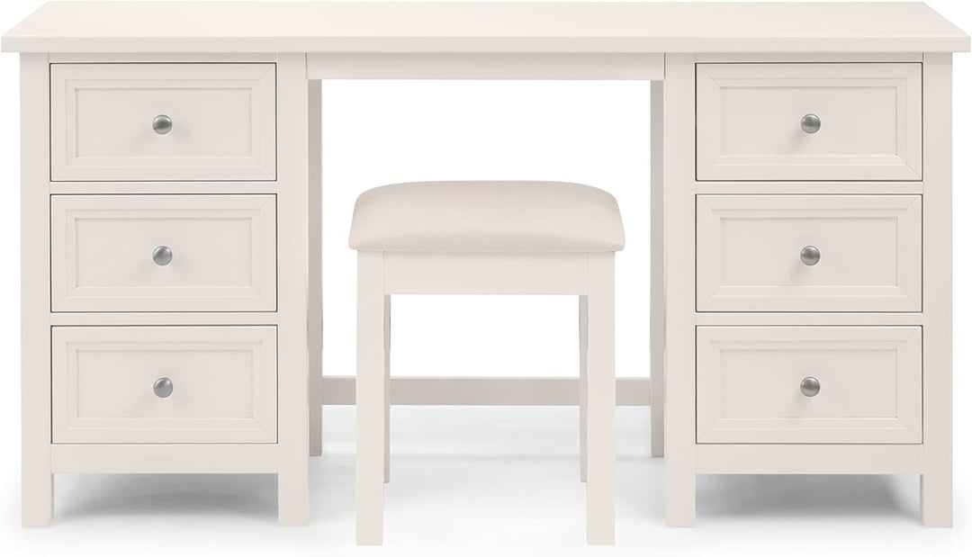 Julian Bowen Maine Schminkhocker, weiss Weiss (Surf White), Weiss (Surf White)