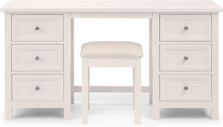 Julian Bowen Maine Schminkhocker, weiss Weiss (Surf White), Weiss (Surf White)