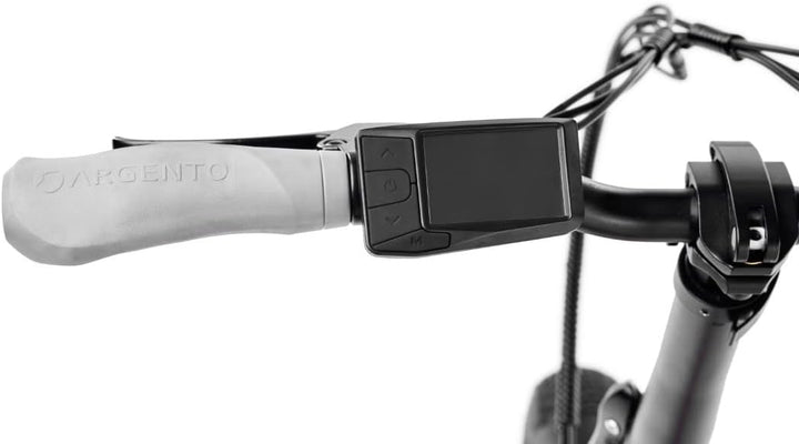Argento Unisex – Erwachsene Mini Max E-Fahrrad Grau, Grau