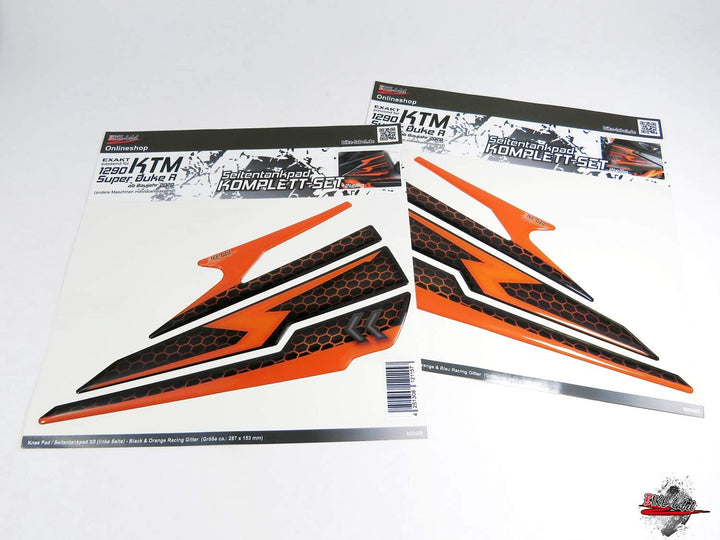 BIKE-label Tankpad Seitentank kompatibel für KTM 1290 Super Duke R 800466