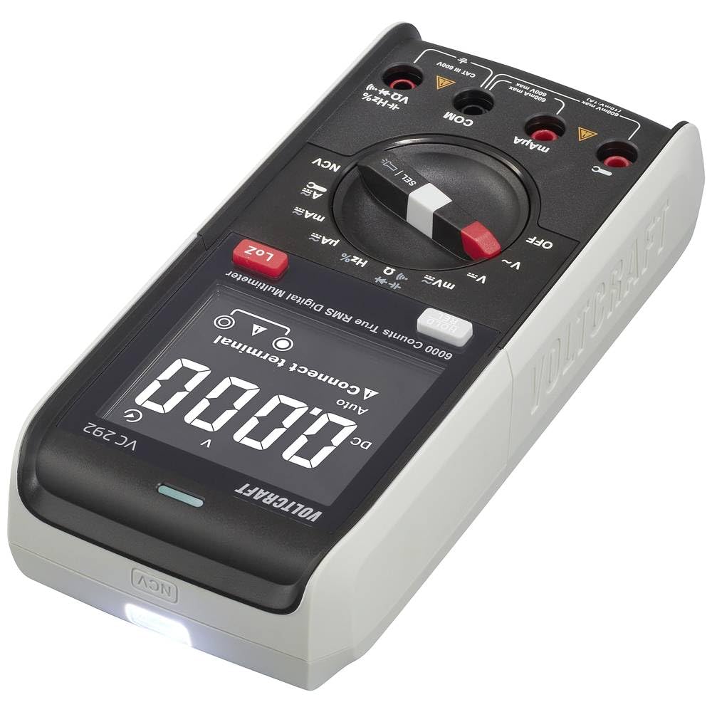 VOLTCRAFT VC292 Hand-Multimeter digital CAT III 600 V Anzeige (Counts): 6000