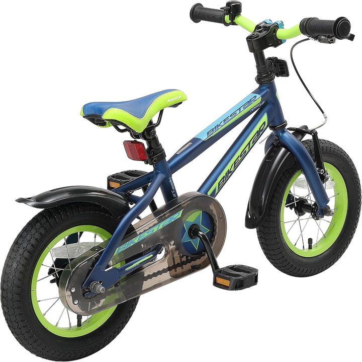 BIKESTAR Kinderfahrrad 12 Zoll für Mädchen und Jungen ab 3-4 Jahre | 12er Kinderrad Mountainbike | F