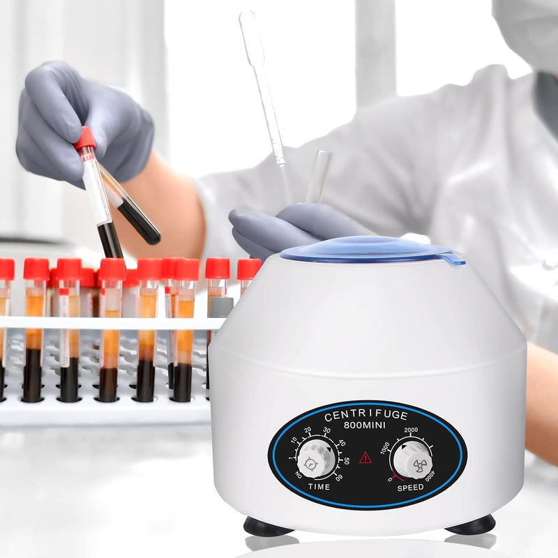 SJ 800min 6 x 10ml PRP-Zentrifuge, Tischzentrifuge mit 2086xg, 4000rpm, 60min Timing Laborzentrifuge