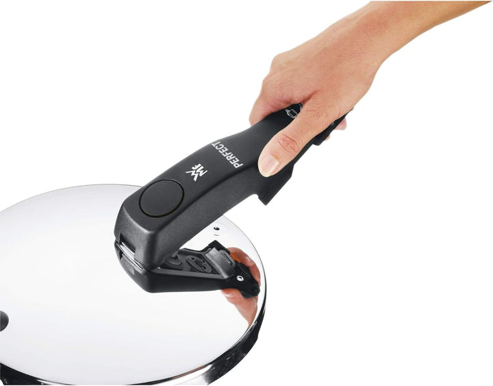 WMF Perfect Ersatzdeckel für Schnellkochtopf, Dampfkochtopf 2,5l, 18 cm, Cromargan Edelstahl poliert