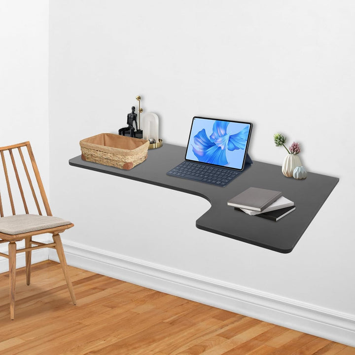 100x60cm Wandklapptisch, Wandmontierter Tisch aus MDF, Wandmontierter Klapptisch Wandklapptisch, Mon