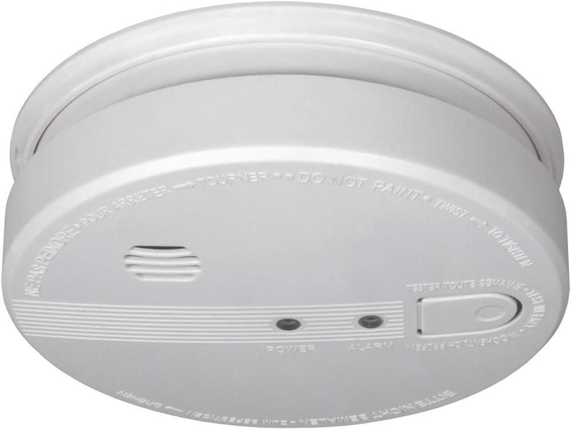 ELRO FS1110P Rauchwarnmelder - 230 Volt - verdrahtet vernetzbarer mit 10 Jahres Back-Up Batterie - E