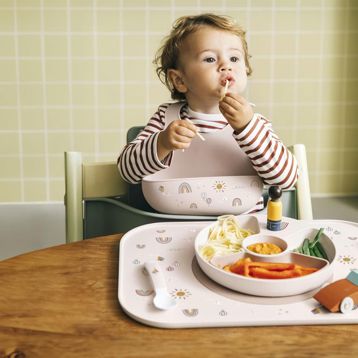 Mepal - Babygeschirr Set Mio Little Dutch - Inklusive auslaufsicherem Trinklernbecher, Kinderteller