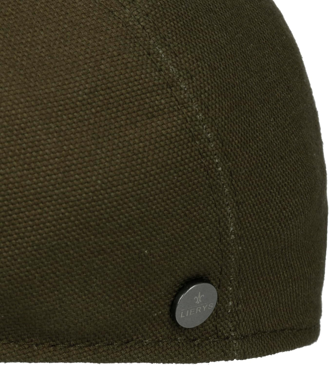 LIERYS Uni Cotton Flatcap - Klassische Form - Schiebermütze mit Stretchfutterband - Herren - Frühjah