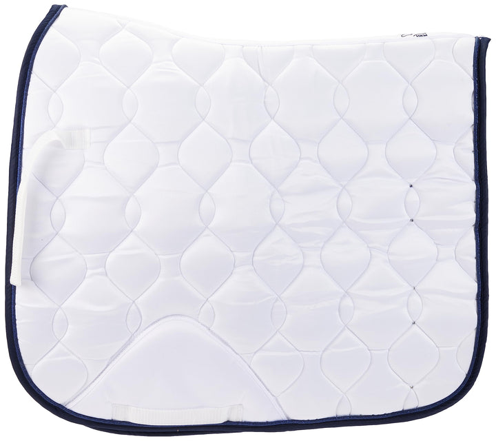 HKM Dressage Competition Schabracke Weiss/Navy One Size