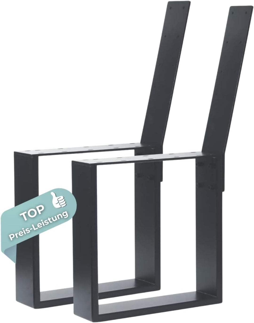 HAGO Bankfuss Anthrazit Bankgestell Bankkufen Bankbeine Parkbank Sitzbank Gartenbank DIY