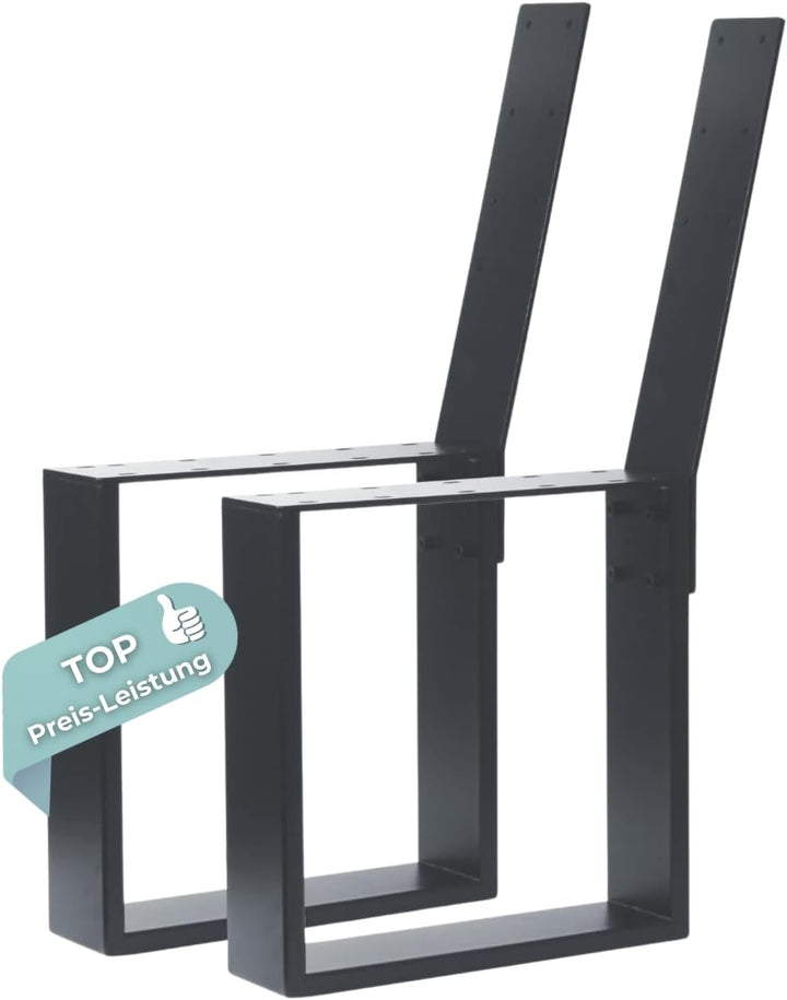 HAGO Bankfuss Anthrazit Bankgestell Bankkufen Bankbeine Parkbank Sitzbank Gartenbank DIY