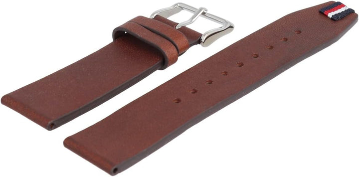 Tommy Hilfiger Uhrenarmband 20mm Leder Braun - 679302225