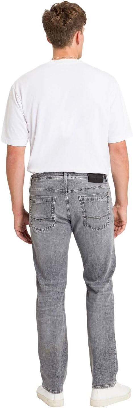 Cross Herren Antonio Jeans 30W / 30L Light Grey Used, 30W / 30L Light Grey Used