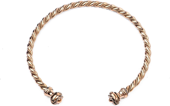 Windalf Kelten Männer Torques THÛRIN Ø 15 cm Massiver Halsring Paganschmuck Celtic Art Handarbeit au