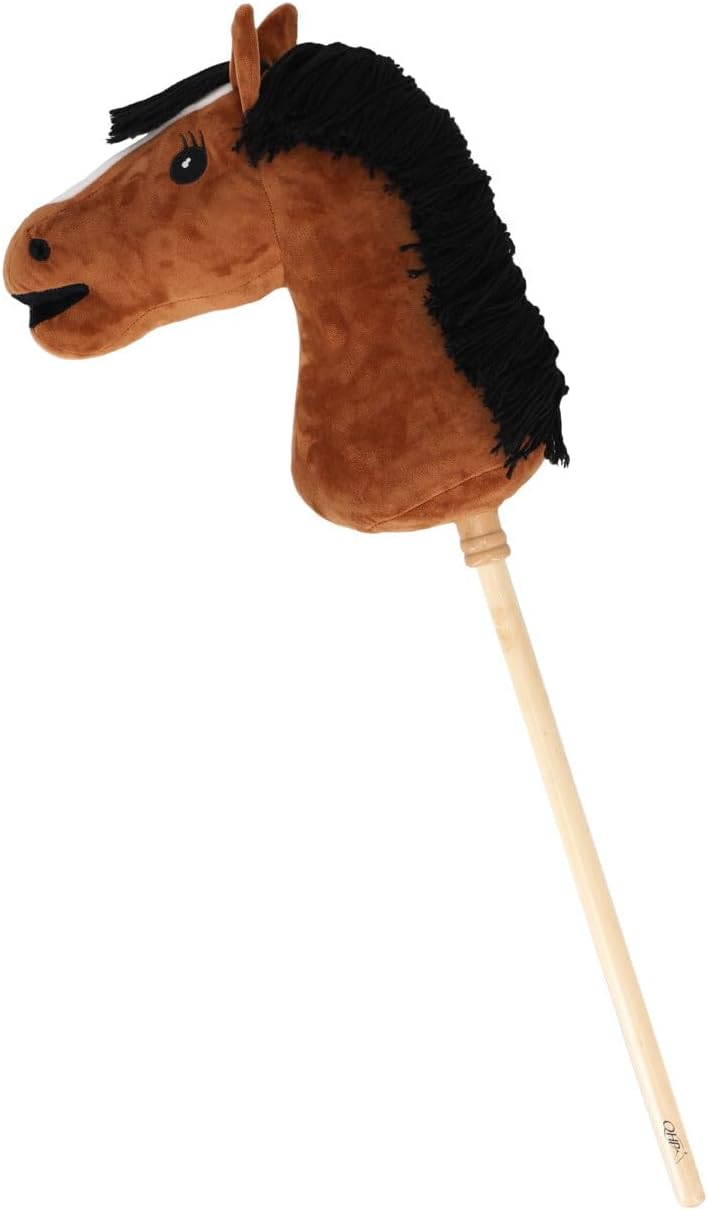 QHP Steckenpferd Hobby Horse (Braun), Braun