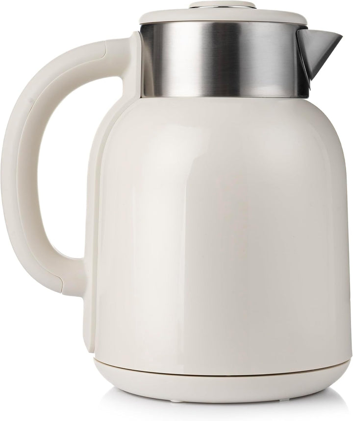 LEHMANN Elektrischer Wasserkocher mit Temperatureinstellung 40-100°C, 1,5L, Warmhaltefunktion, Schne