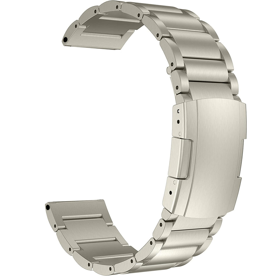 Titanband,22mm Leichtes Metall Link Armband,Kompatibel mit Samsung Galaxy Watch 3 45mm/46mm,HuaWei W