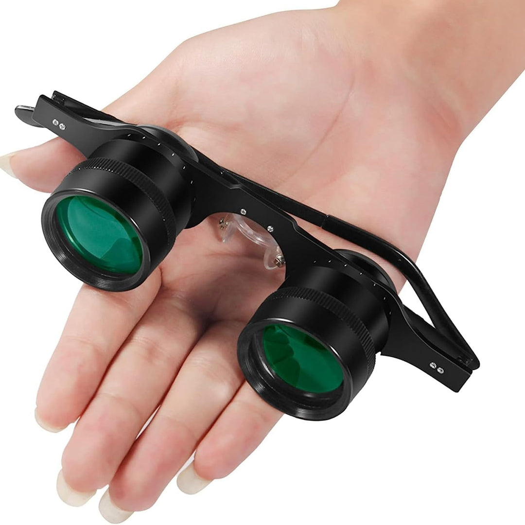 Kleines Angel Fernglas, Tragbar Freihändige Opernbrille, Freihändiges Fernglas, Teleskop, 10 Fach Zo