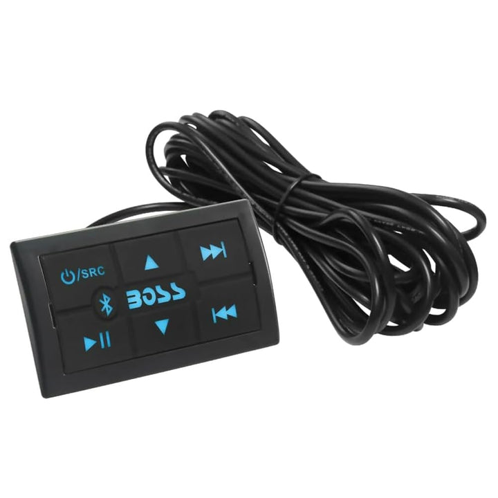 KIT SET FÖR BOSS AUDIO SYSTEMS MC900B, 1 Marineverstärker 4-Kanal Bluetooth-, 500 Watt max., Breitba