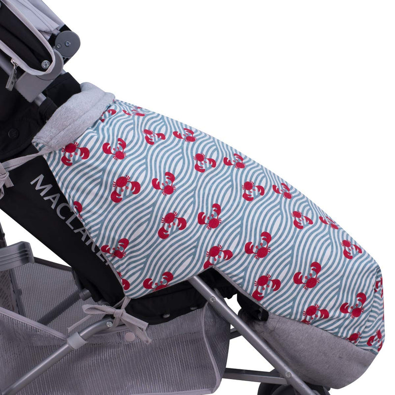 JYOKO KIDS Universal Baby Fusssack für Kinderwagen (CRABBY, BAUMWOLLE)