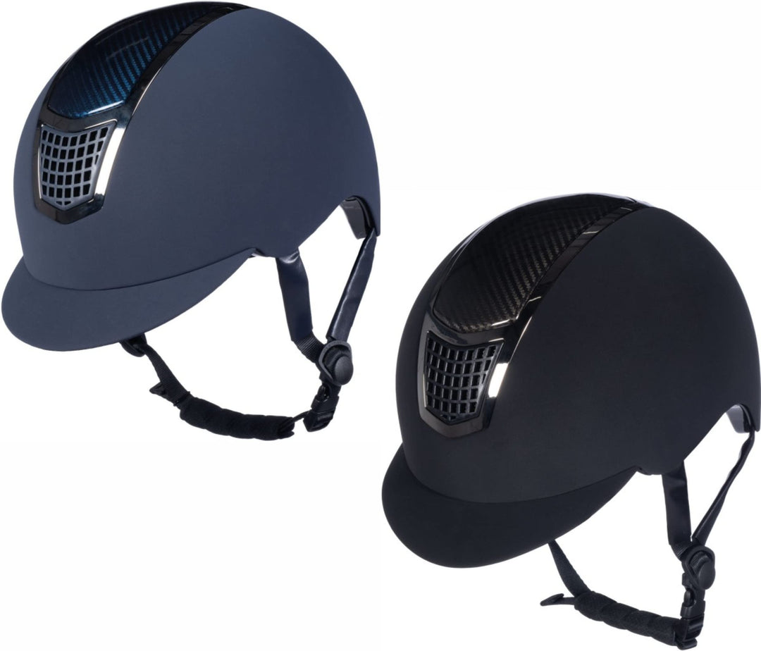 HKM Unisex ? Erwachsene Carbon Professional Reithelme, Dunkelblau, M