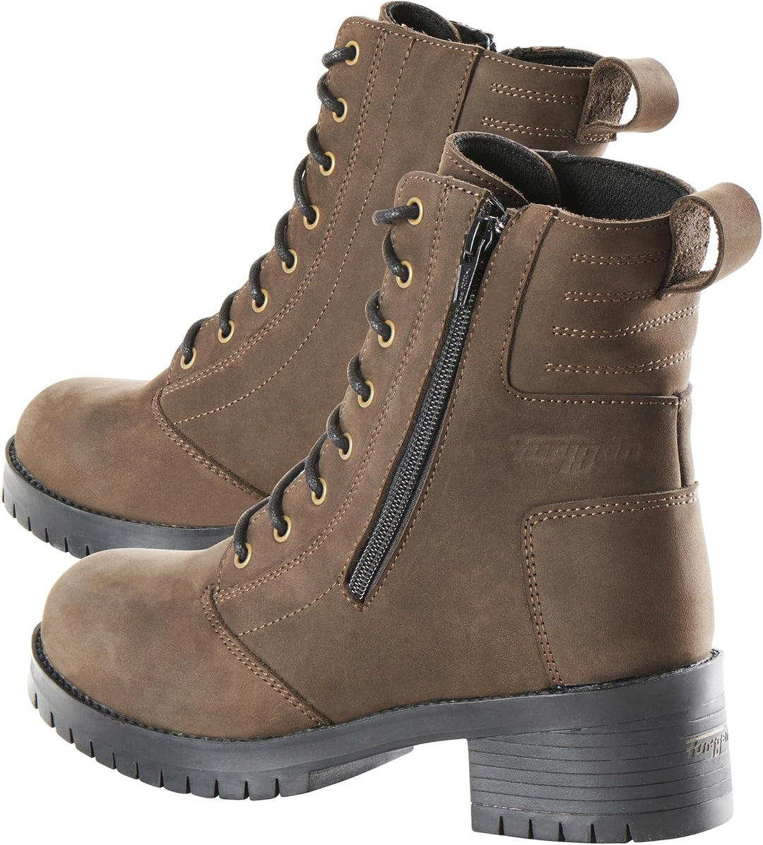 Furygan Damen Janis Lady D3o Motorradschuhe 38 EU Braun, 38 EU Braun