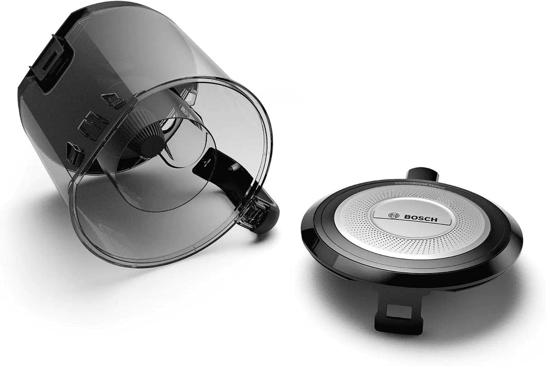 Bosch ProSilence BGS41SIL66 Beutelloser Staubsauger, 2.4 L, 600 W, 66 dB, EasyClean, Schwarz