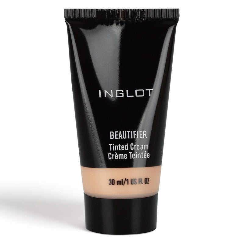 Inglot Beautifier, Tönungscreme, Glatter Teint mit Zarter Farbe, mit HD-Pigmenten, Auch für Empfindl