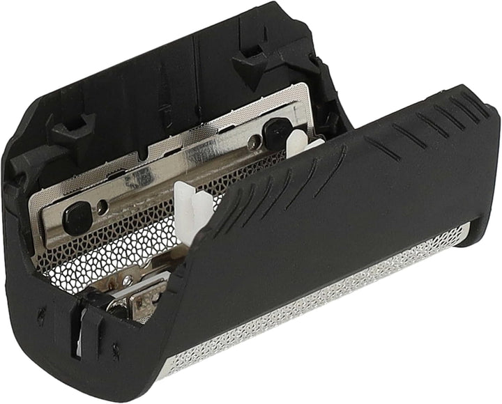 vhbw 1 x Doppelrasiergitter mit Ersatzrahmen für Braun 30B, 30B Multi für Rasierer, schwarz