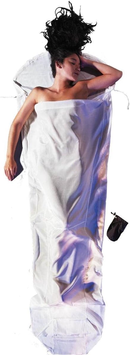 Cocoon Seiden-Baumwollschlafsack Travel Sheet - Silk/Cotton - Natur natur 95"x35/22", natur 95"x35/2