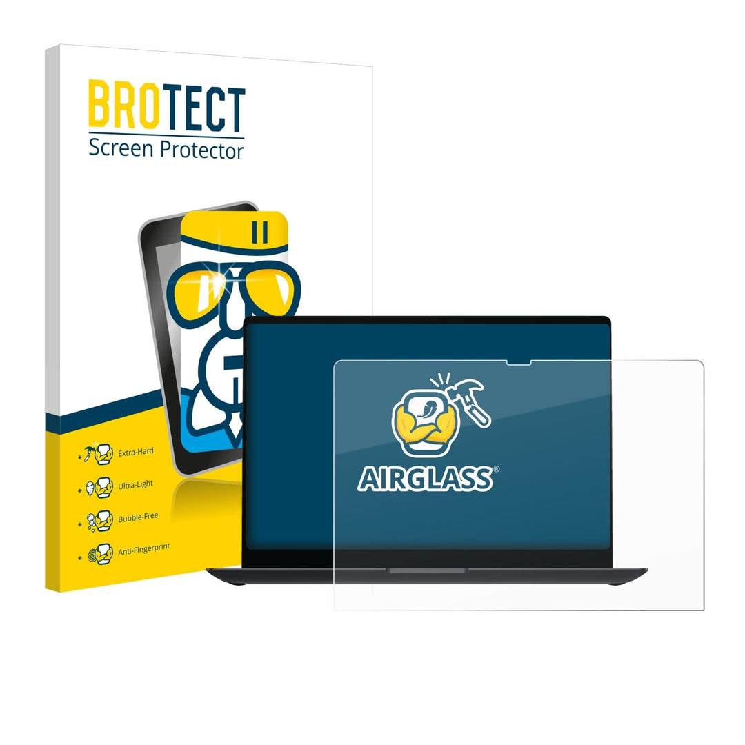BROTECT Schutzglas für Samsung Galaxy Book4 Ultra 16" Schutzfolie Panzer Folie Glas Displayschutz Ma