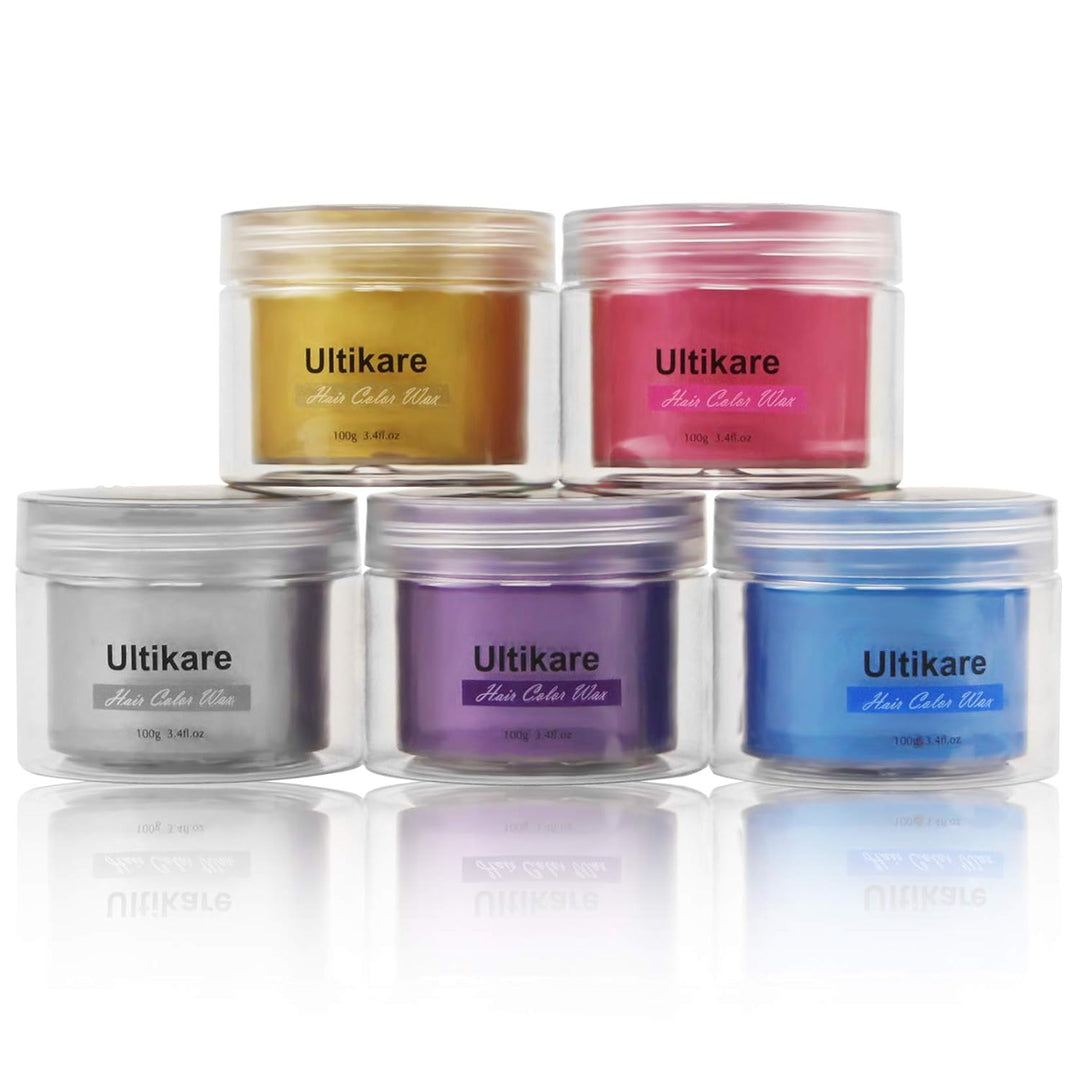 Haarfarbe Wachs,Ultikare Temporäre Haarfärbemittel, Instant Hair Dye Cream Mud Washable Natürliche H