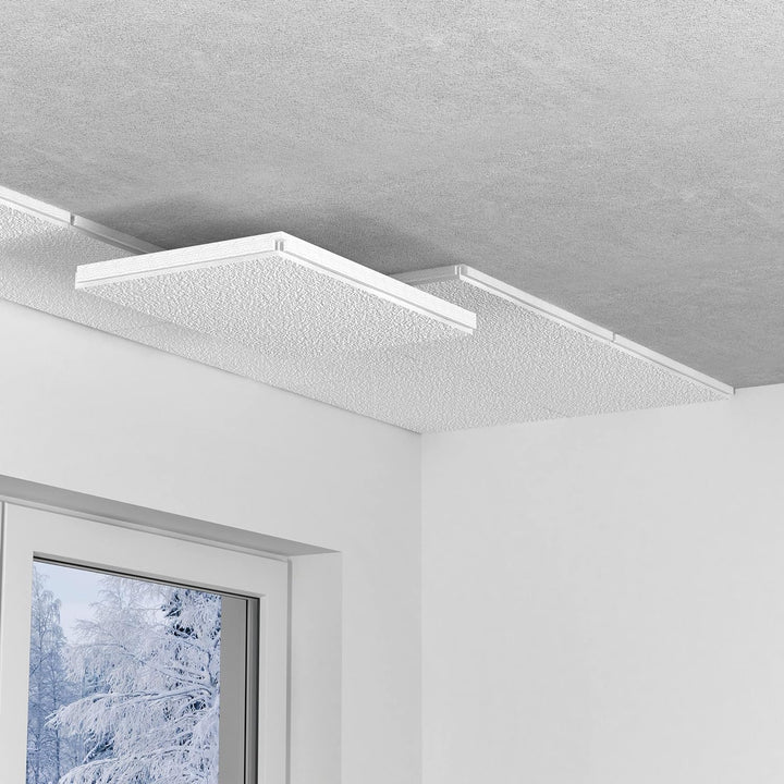 CLIMAPOR Energiespar-Deko-Dämmplatte, weiss, 58 x 38 x 3 cm, 8 Packstücke (ca. 7,2 qm) 8 Pack / 7,2