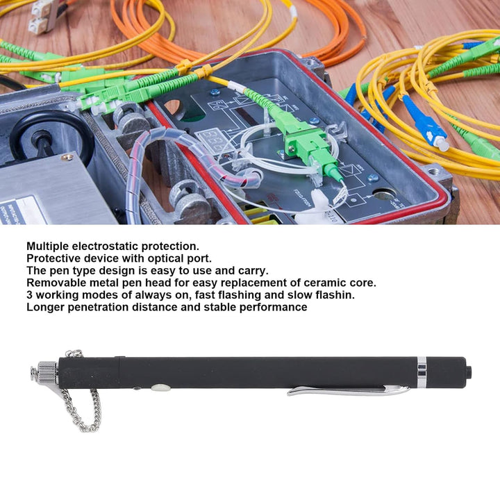 Glasfaser-Rotlicht-Stift, Optisches Faser-Tester Visueller Fehler-Locator VFL Universal-Schnitts Tel