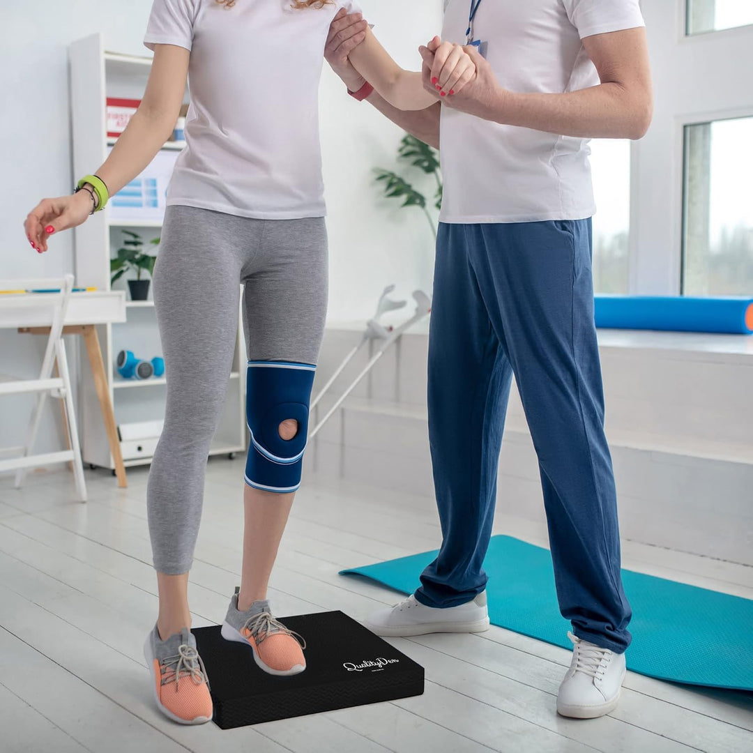 Quality Den Balance Pad, Rutschfester Weichschaum, Balancekissen für Stabilität und Koordination - H